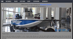 Desktop Screenshot of freedomboatsusa.com